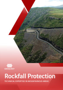 Rockfall protection fences and barriers Geoquest Australia brochure