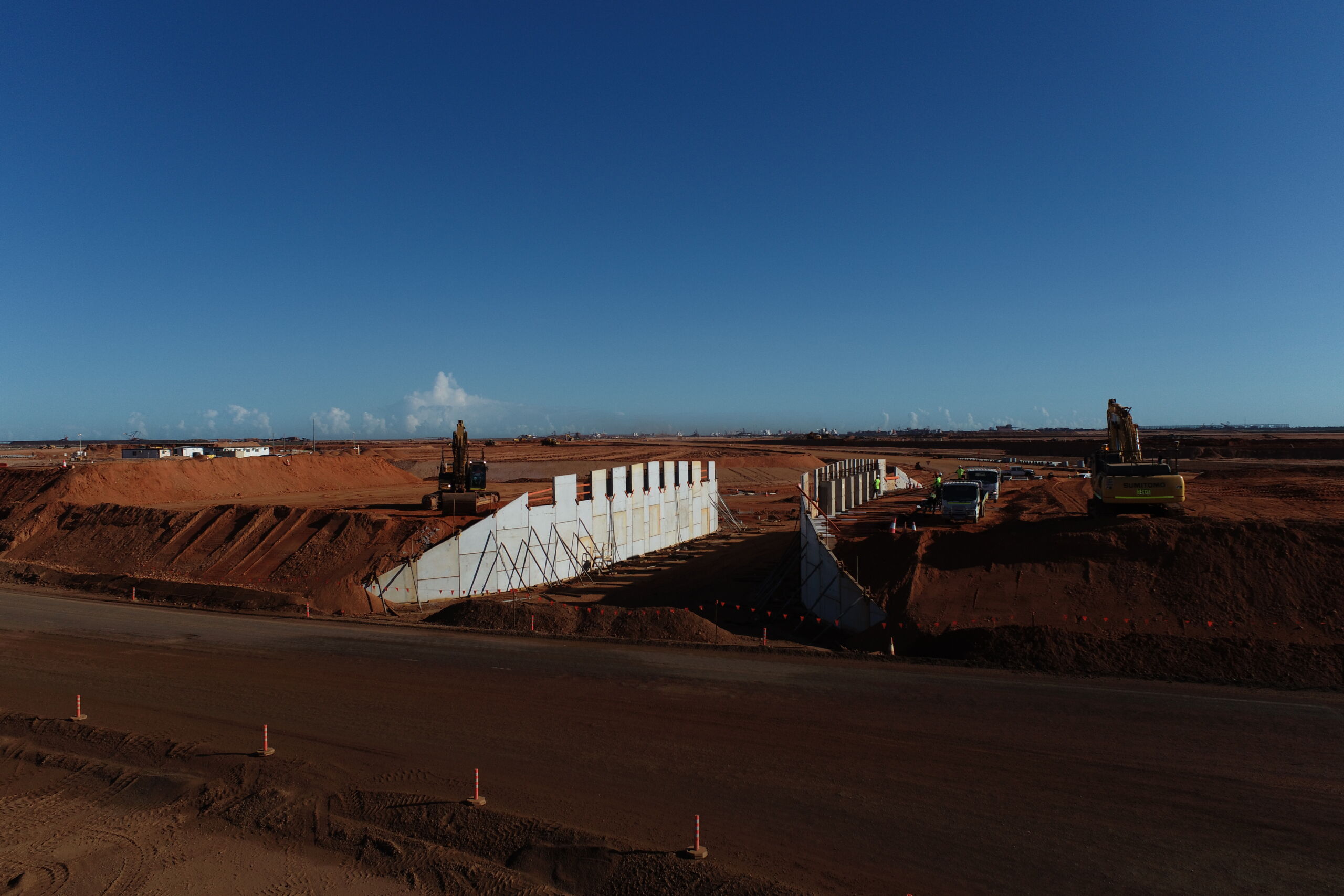Pilbara Ports is progressing the development of a new multi-user facility and logistics hub at Lumsden Point in the Port of Port Hedland. The Lumsden Point development will facilitate the export of battery metals such as lithium and copper concentrates, the import of renewable energy infrastructure including wind turbines and blades, as well as support the growth of direct shipping services to the Pilbara.