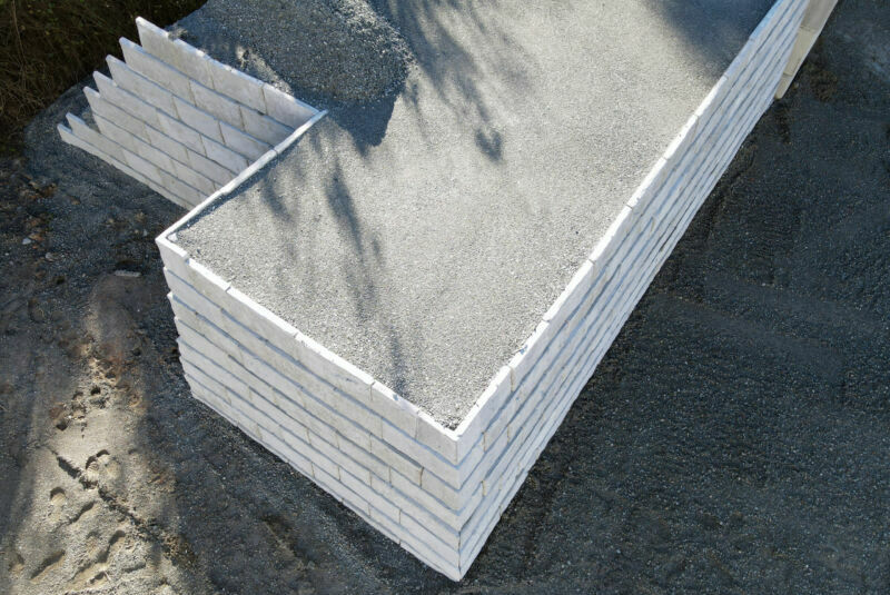 TerraStack® Precast Modular Panel Retaining Wall System